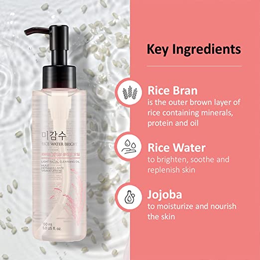 Rice Water Bright Facial Cleansing Oil - fp-cl-rwbco