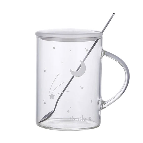 Personalized Starshine Glass Mug - mug-002