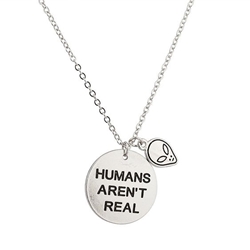 Human Arent Real Pendant & Chain 